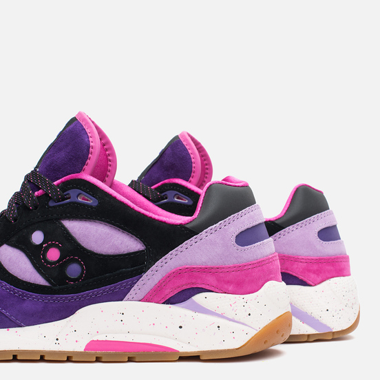 Кроссовки Saucony x Feature G9 Shadow 6 The Barney Purple/Black
