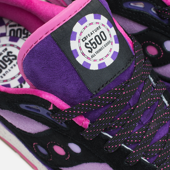 Кроссовки Saucony x Feature G9 Shadow 6 The Barney Purple/Black