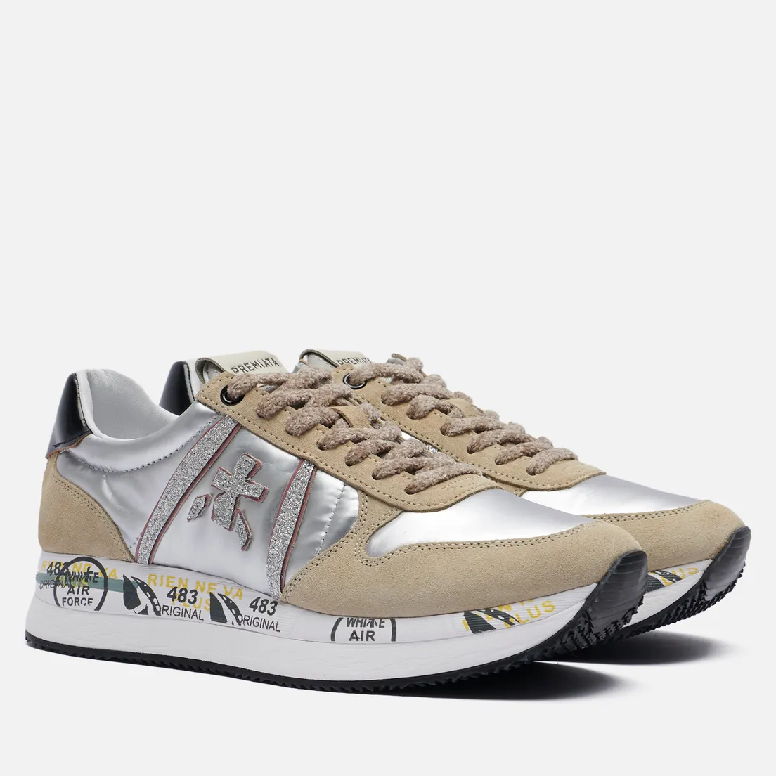 Premiata Женские кроссовки Tris 6049