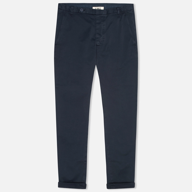 YMC Мужские брюки Slim Fit Slender Legged