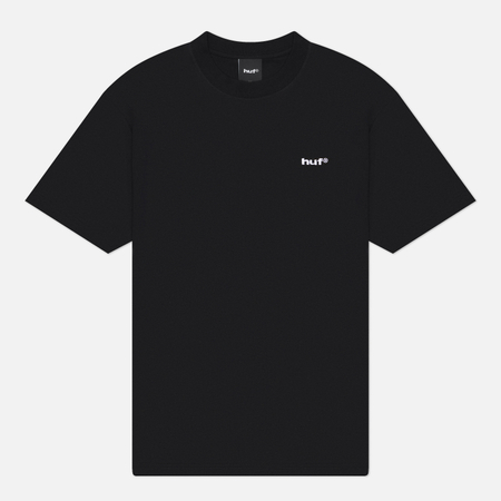 Мужская футболка HUF 89 Embroidered, цвет чёрный