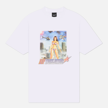 Мужская футболка HUF In The Skies, цвет белый