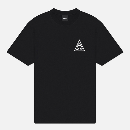 Мужская футболка HUF Triple Triangle, цвет чёрный, размер L