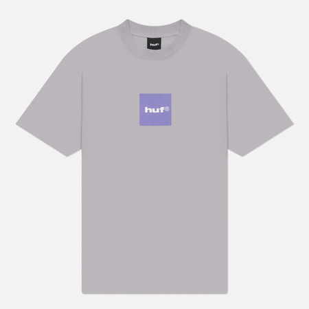 Мужская футболка HUF Box Logo, цвет фиолетовый