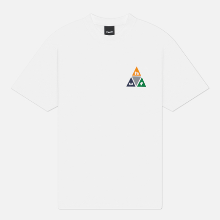 Мужская футболка HUF Prism Triple Triangle, цвет белый, размер XL