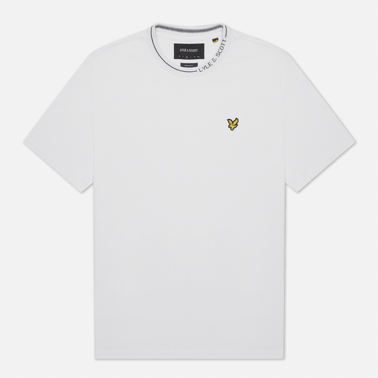 Мужская футболка Lyle & Scott Branded Ringer White