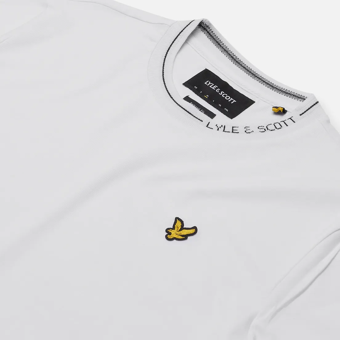 Lyle & Scott Мужская футболка Branded Ringer