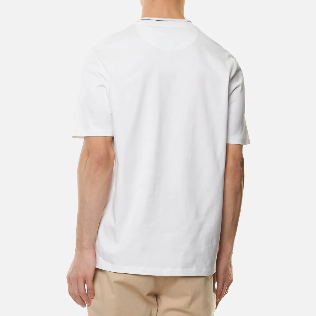 Lyle & Scott Мужская футболка Branded Ringer