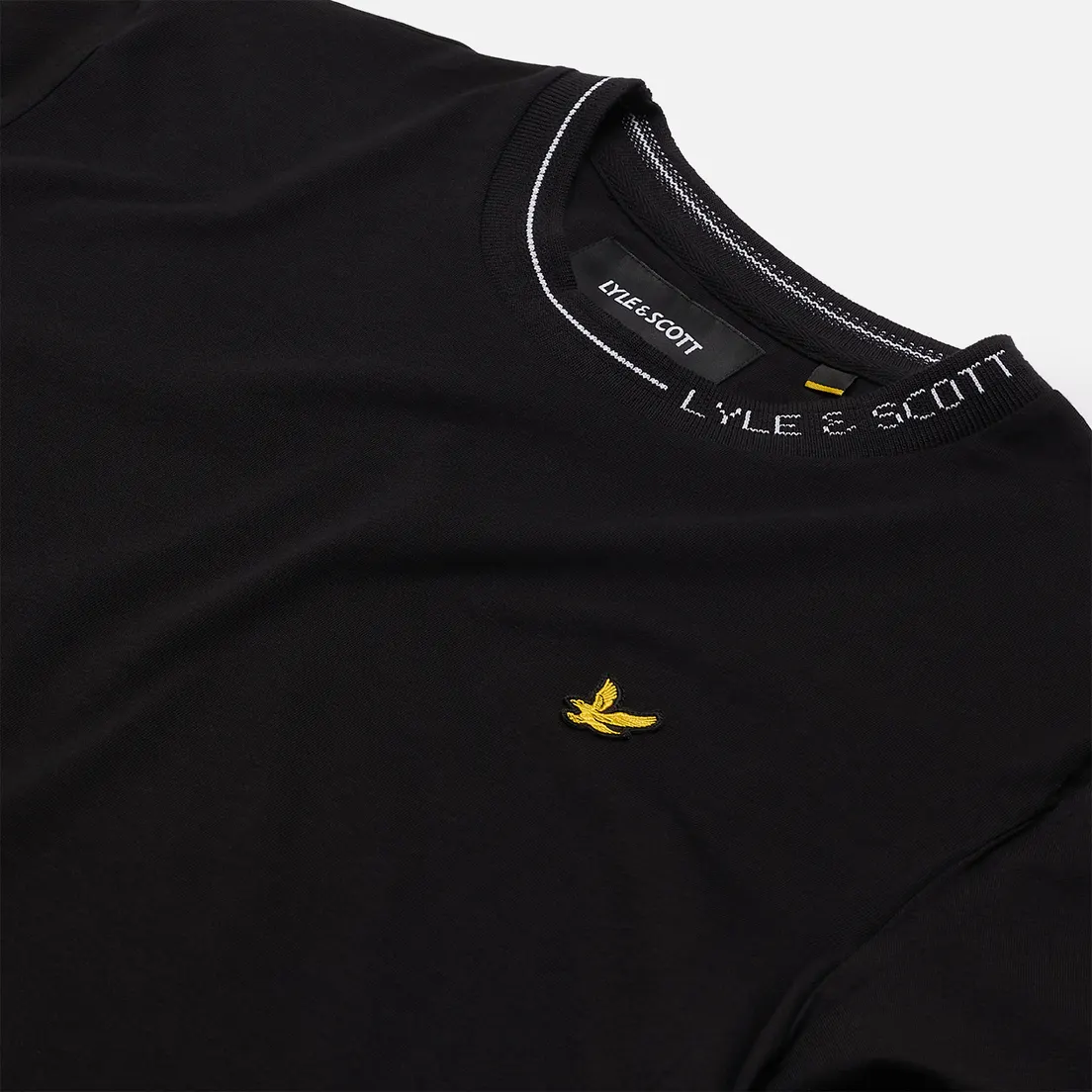 Lyle & Scott Мужская футболка Branded Ringer