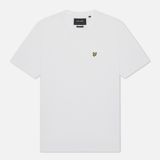 Мужская футболка Lyle & Scott Relaxed Pocket White