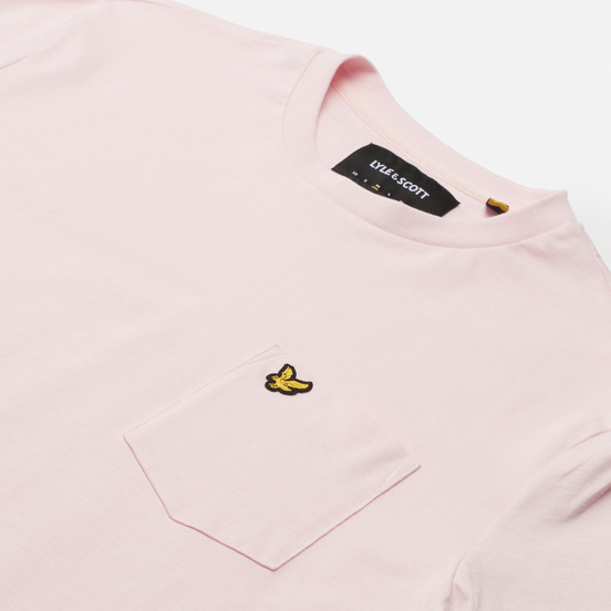 Мужская футболка Lyle & Scott Relaxed Pocket Stonewash Pink