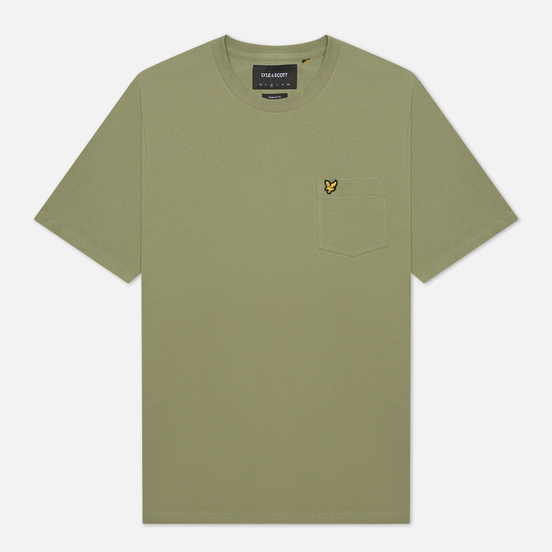 Мужская футболка Lyle & Scott Relaxed Pocket Moss