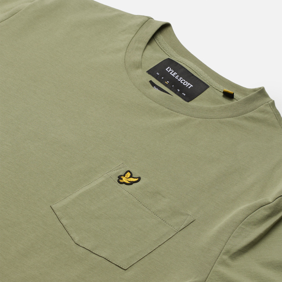 Мужская футболка Lyle & Scott Relaxed Pocket Moss