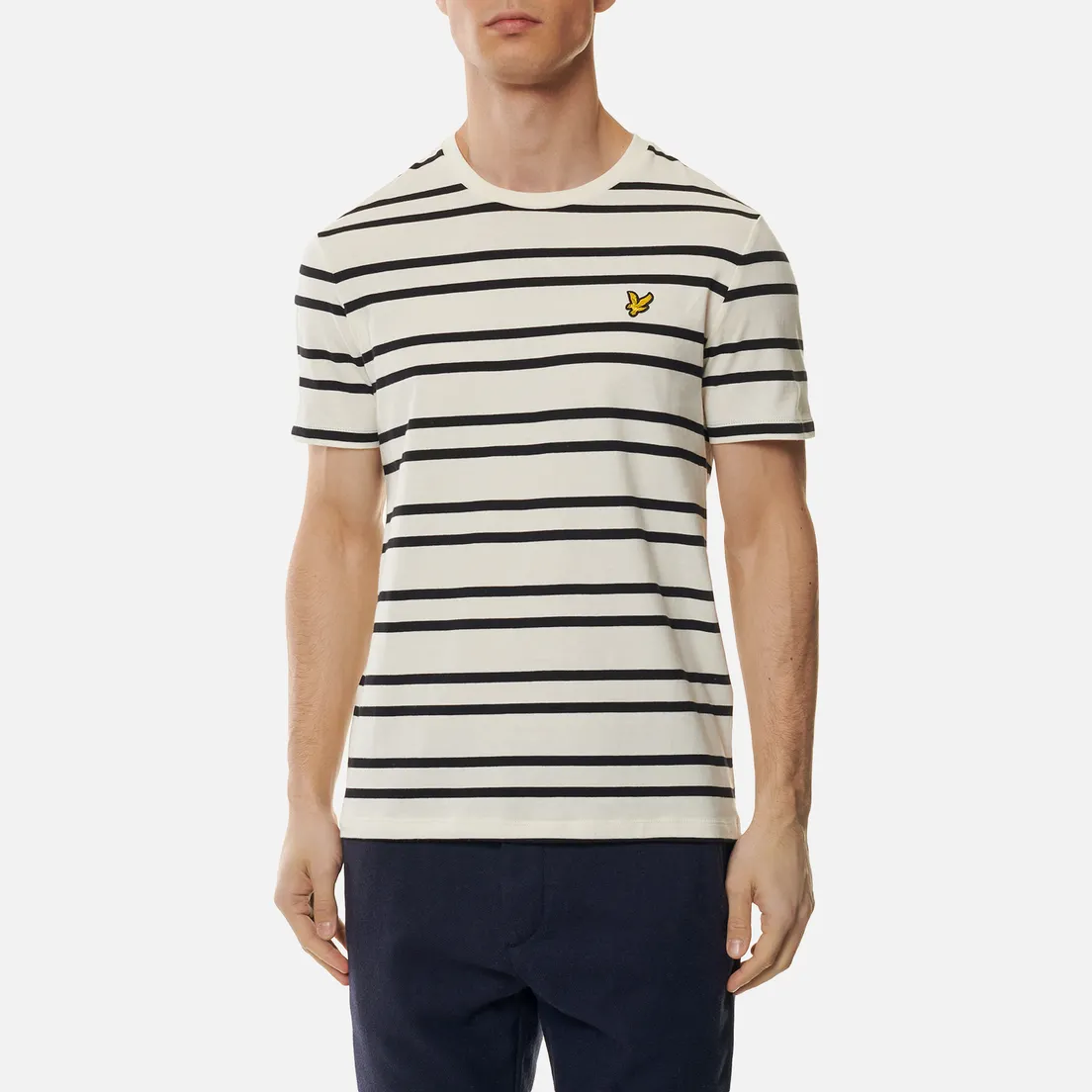 Lyle & Scott Мужская футболка Double Stripe