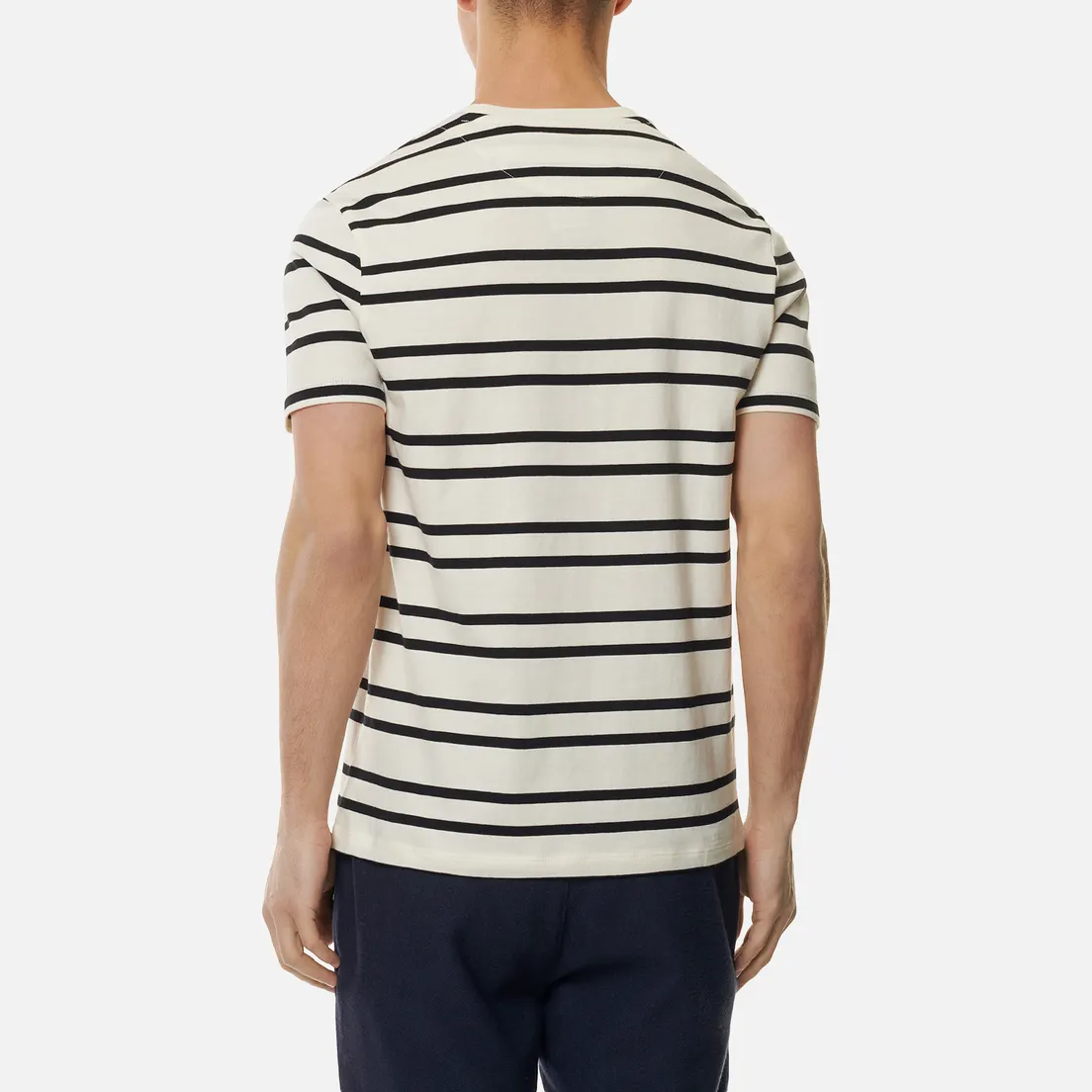 Lyle & Scott Мужская футболка Double Stripe