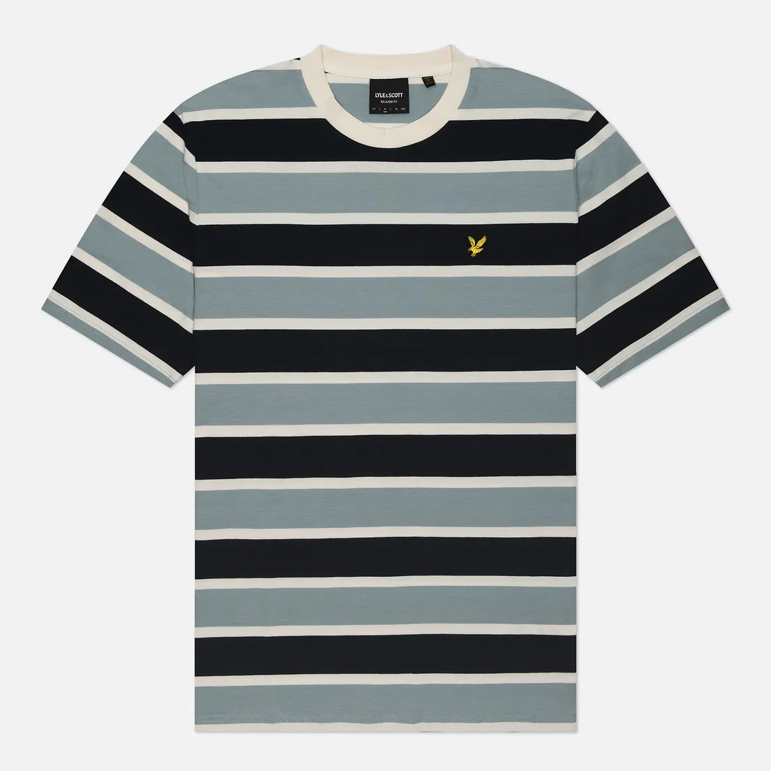 Lyle & Scott Мужская футболка Stripe Relaxed Fit