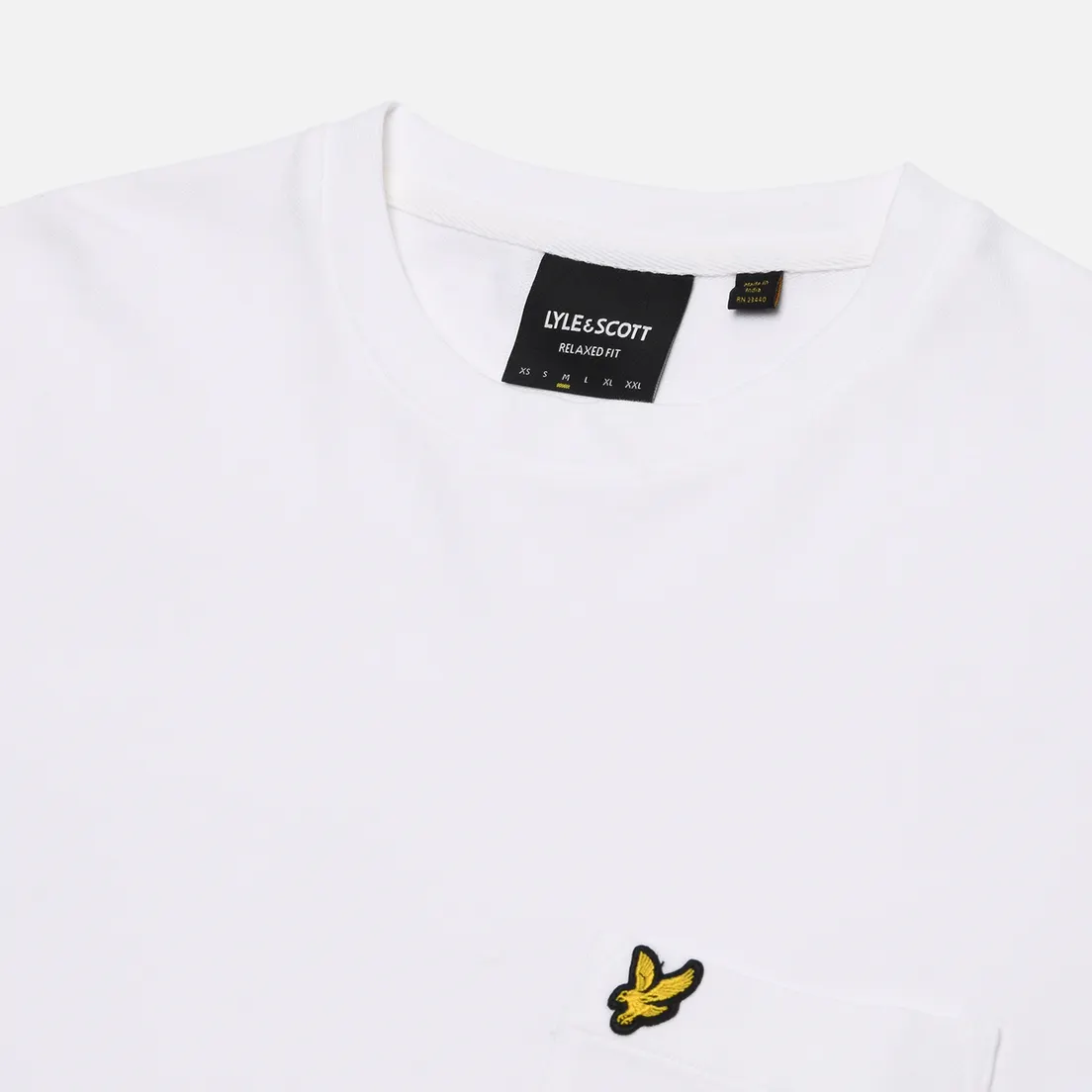 Lyle & Scott Мужская футболка Plain Pique Pocket