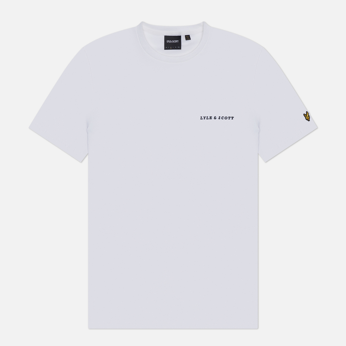 Lyle & Scott Мужская футболка Embroidered Script Logo Regular Fit