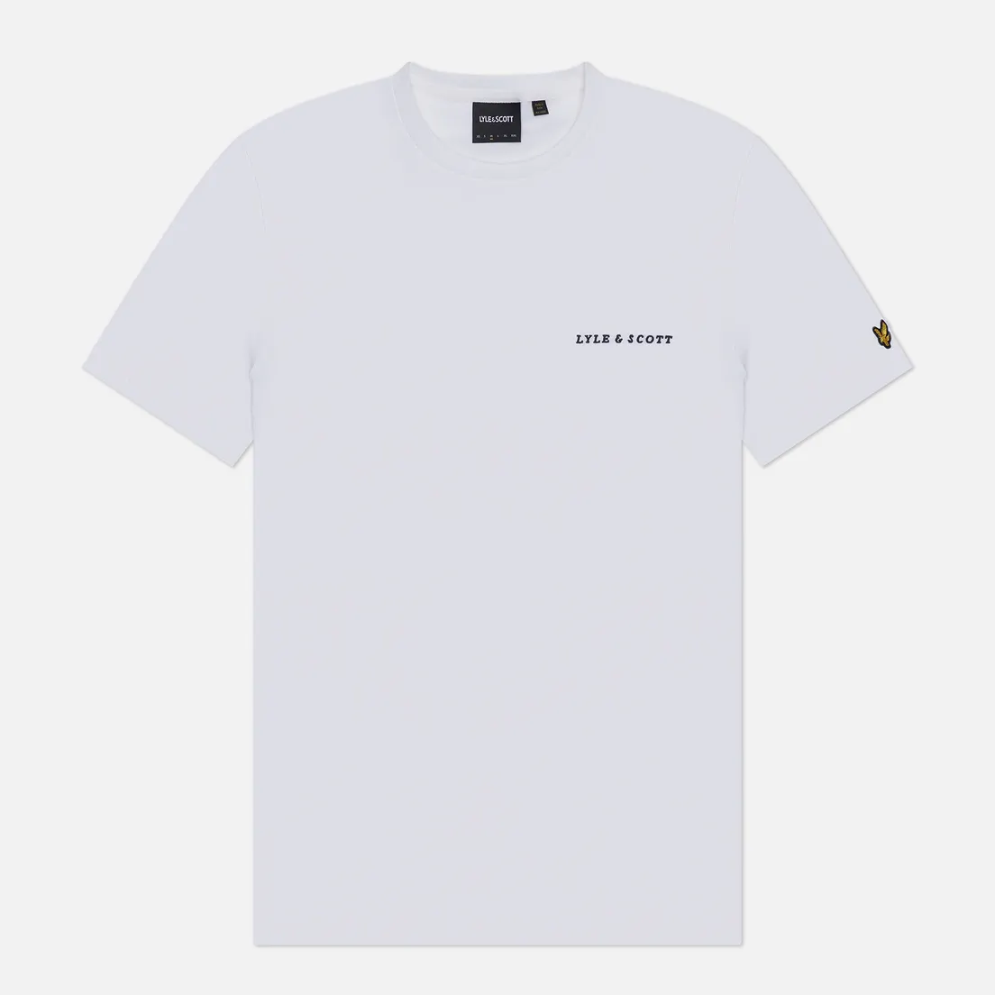 Lyle & Scott Мужская футболка Embroidered Script Logo Regular Fit