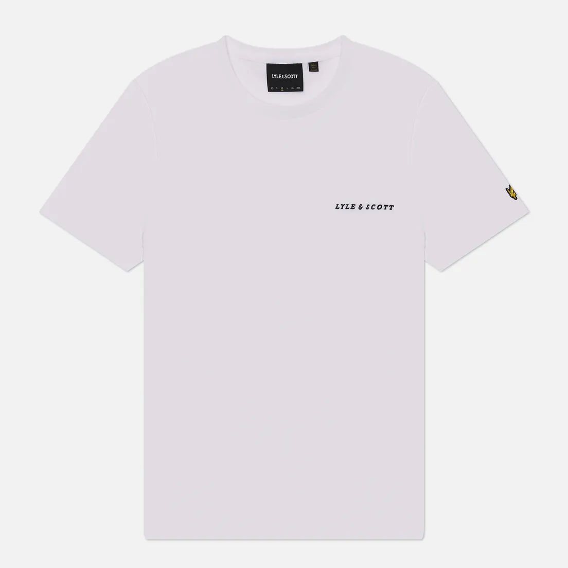 Lyle & Scott Мужская футболка Embroidered Script Logo Regular Fit