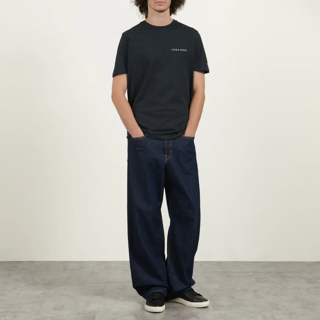 Lyle & Scott Мужская футболка Embroidered Logo Cotton