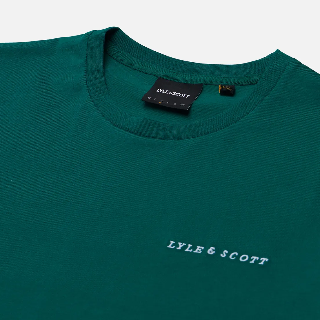 Lyle & Scott Мужская футболка Embroidered Script Logo Regular Fit