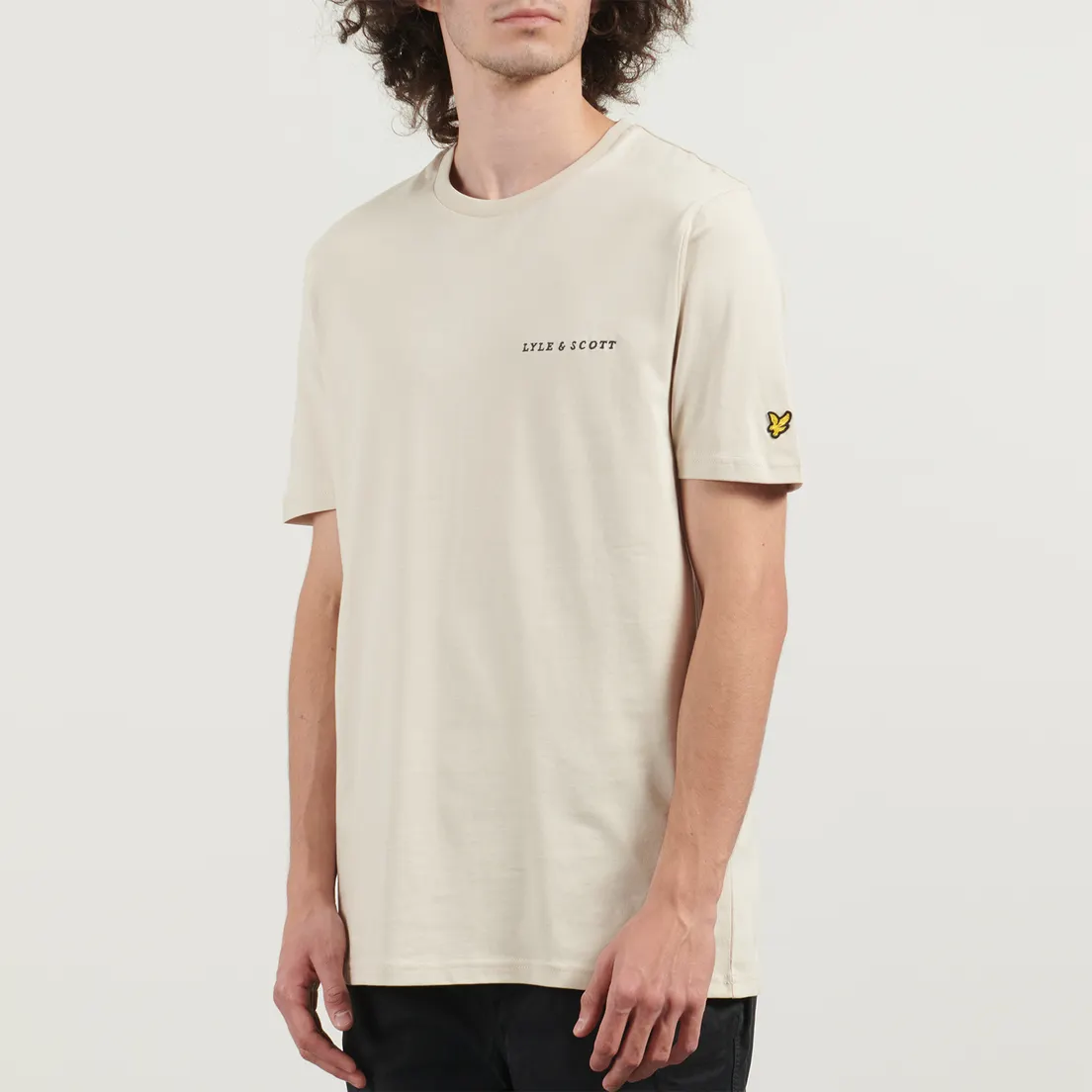 Lyle & Scott Мужская футболка Embroidered Logo Cotton