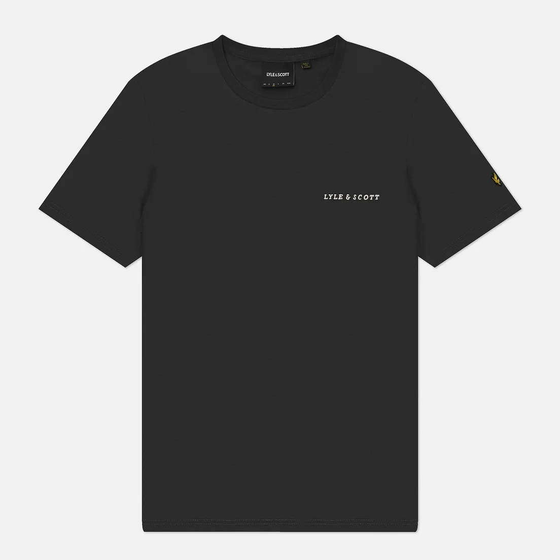 Lyle & Scott Мужская футболка Embroidered Script Logo Regular Fit