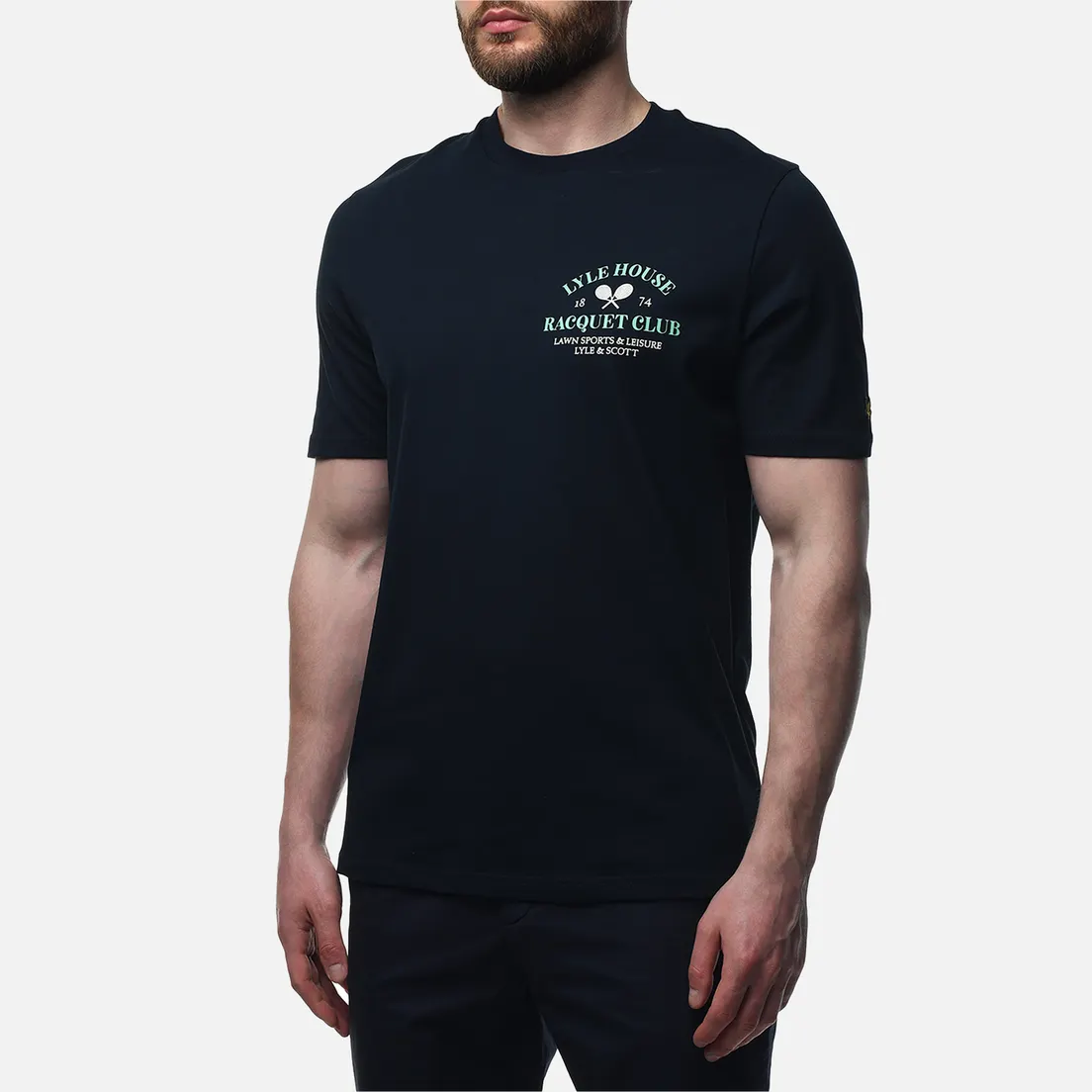 Lyle & Scott Мужская футболка Racquet Club Graphic