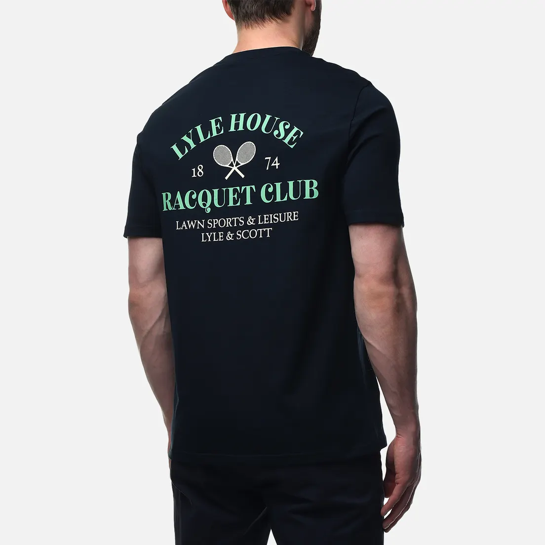 Lyle & Scott Мужская футболка Racquet Club Graphic