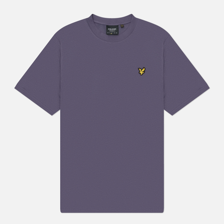 Мужская футболка Lyle & Scott Oversized Cotton, цвет фиолетовый, размер S