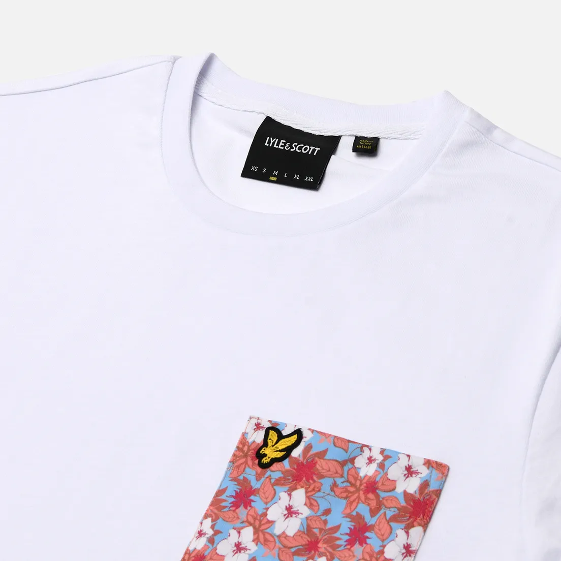 Lyle & Scott Мужская футболка Floral Print Pocket