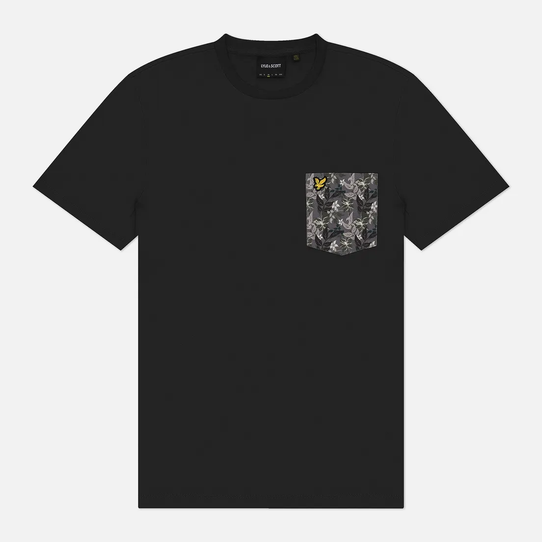Lyle & Scott Мужская футболка Floral Print Pocket