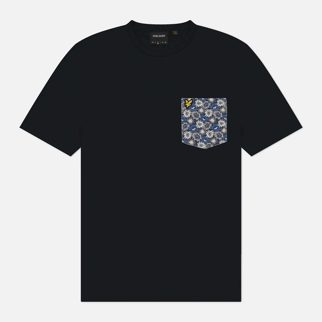 Lyle & Scott Мужская футболка Floral Print Pocket