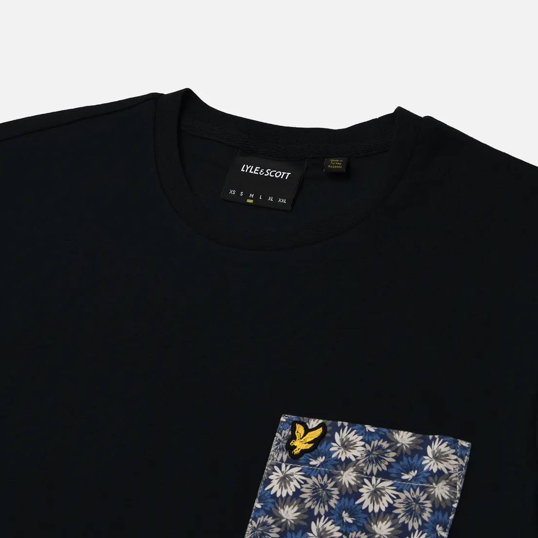 Lyle & Scott Мужская футболка Floral Print Pocket