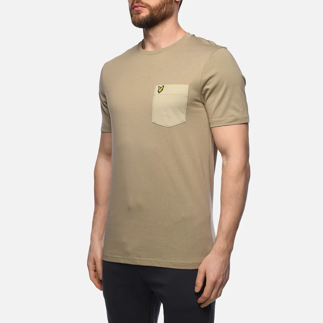 Lyle & Scott Мужская футболка Tonal Pocket