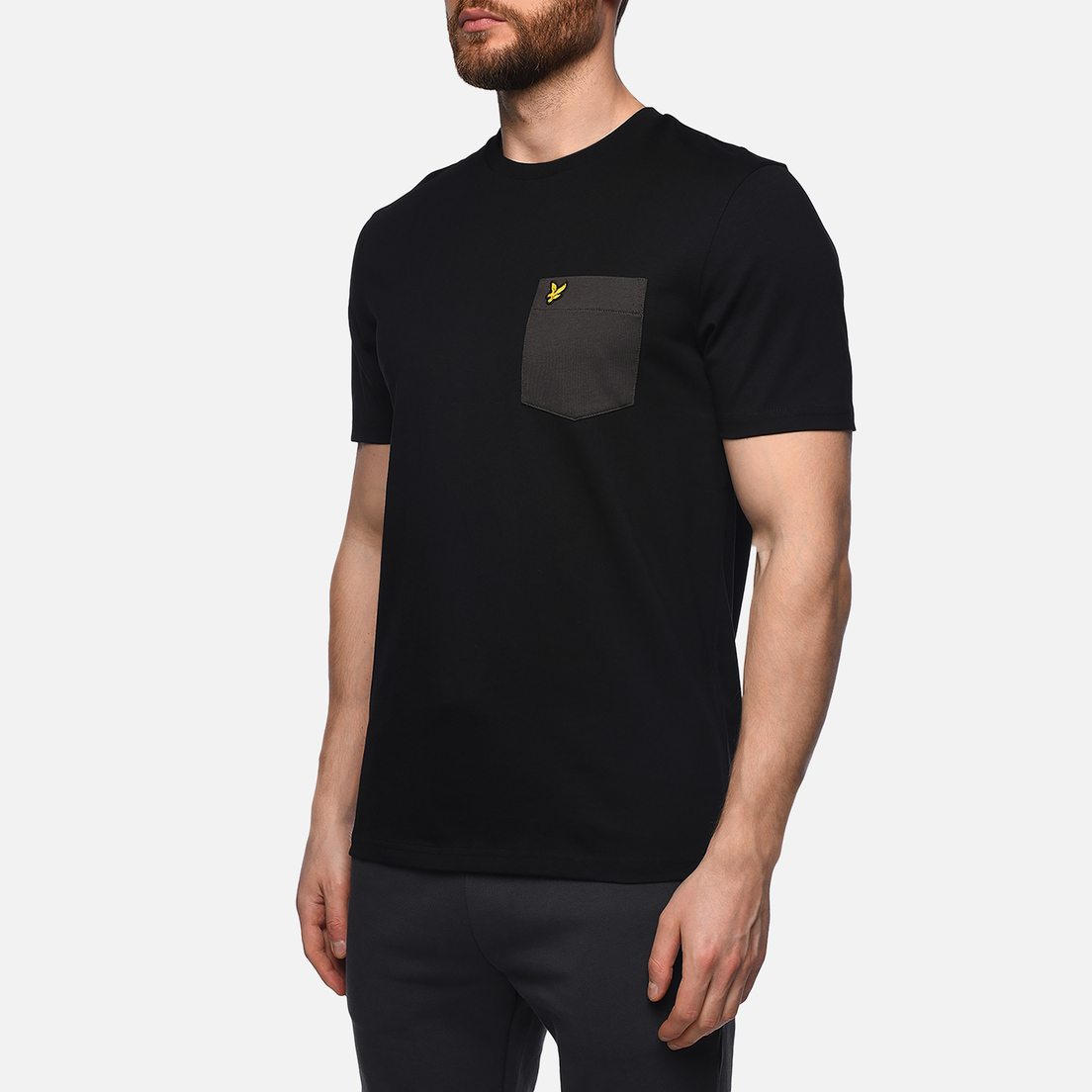 Lyle & Scott Мужская футболка Tonal Pocket