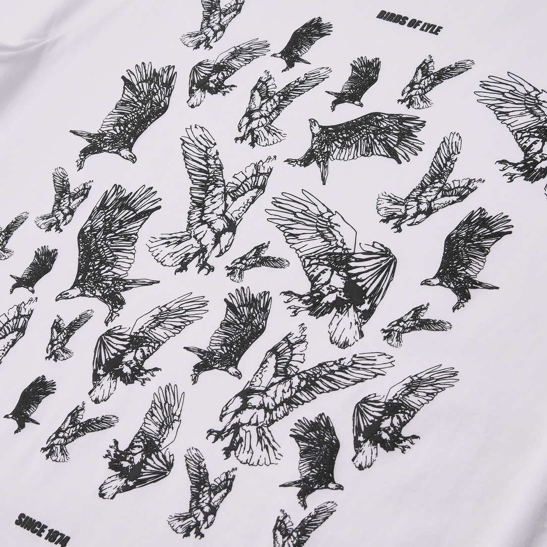 Lyle & Scott Мужская футболка Scattered Eagles Graphic