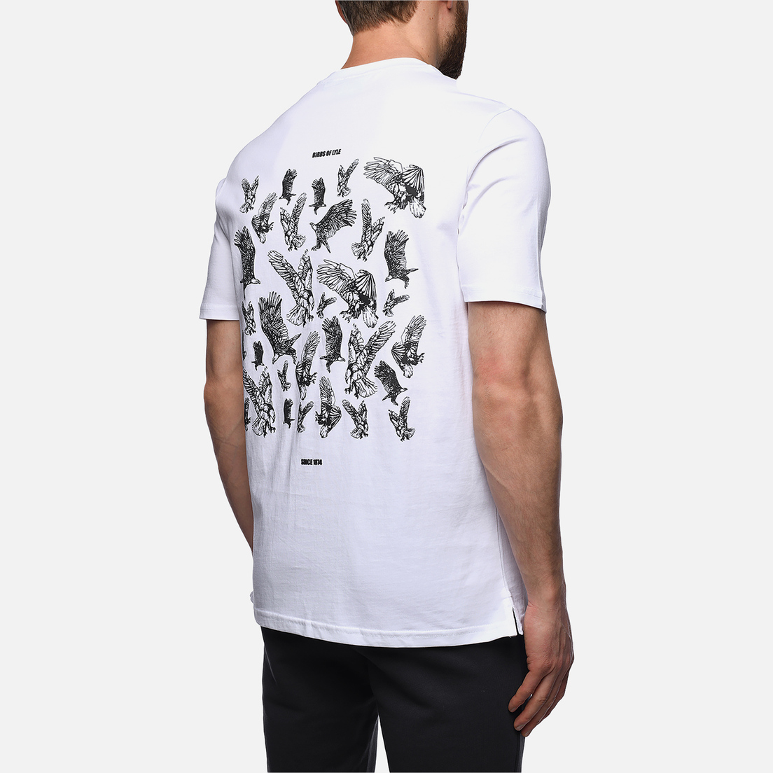 Lyle & Scott Мужская футболка Scattered Eagles Graphic