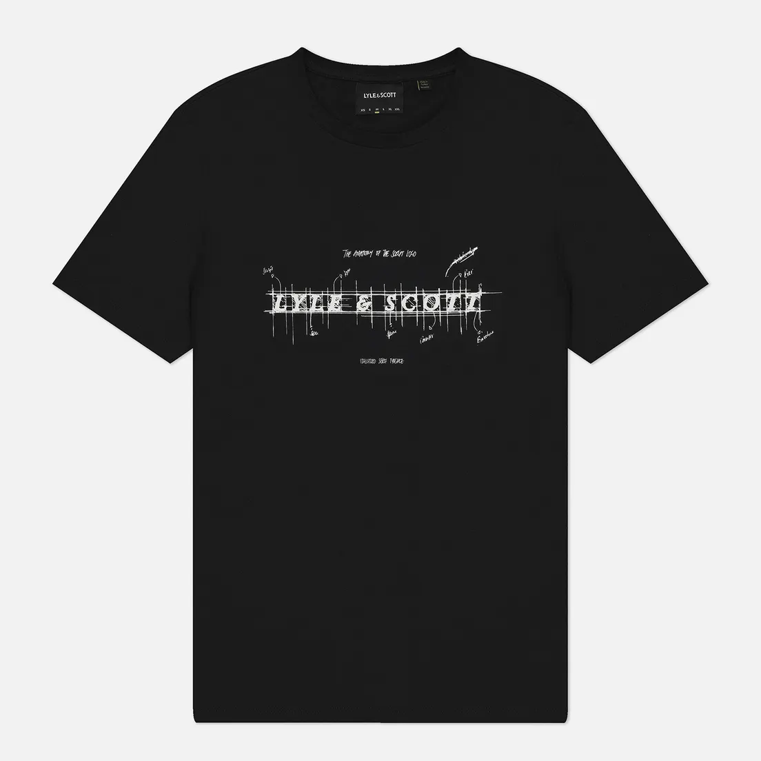Lyle & Scott Мужская футболка Anatomy Of Type Graphic