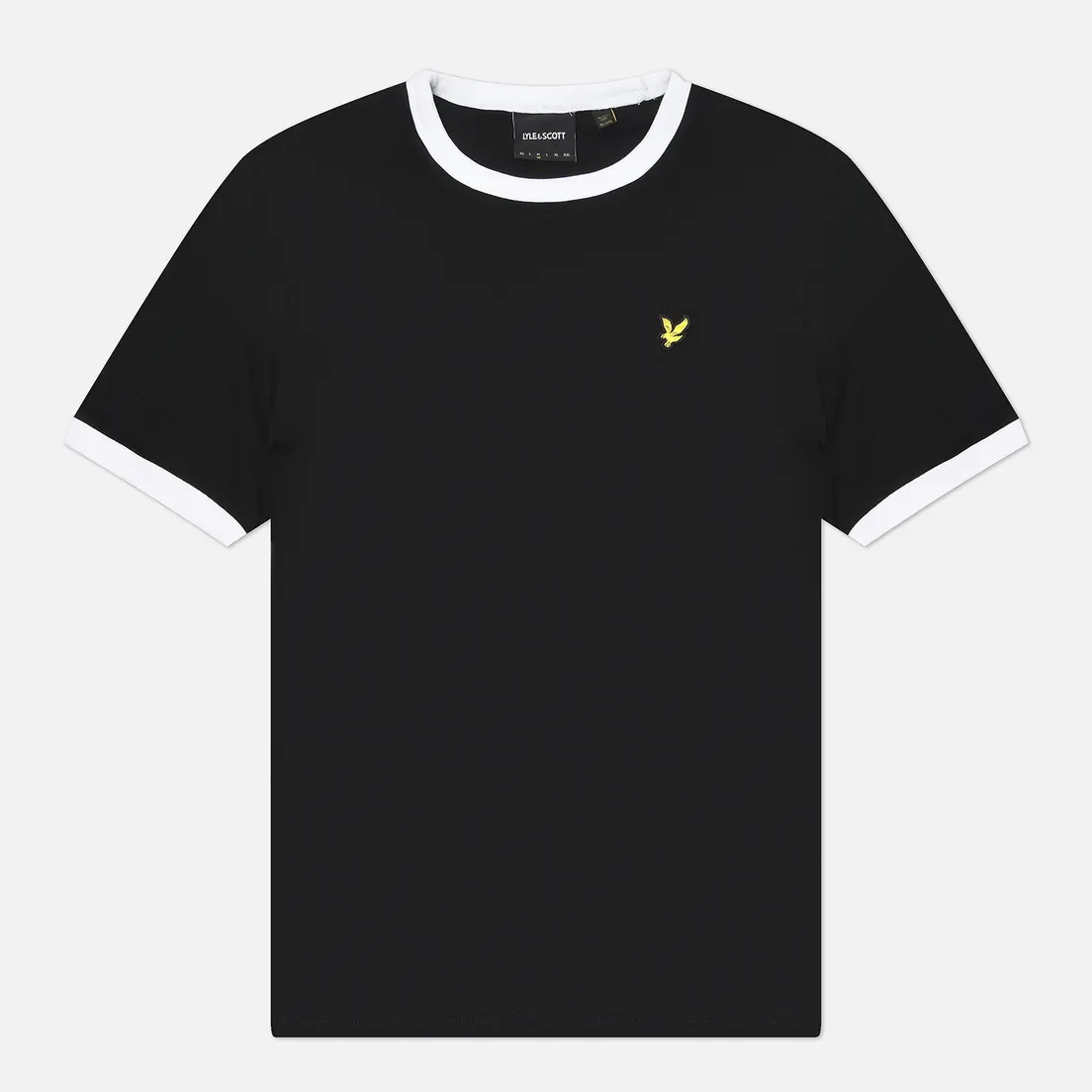 Lyle & Scott Мужская футболка Ringer Embroidered Eagle