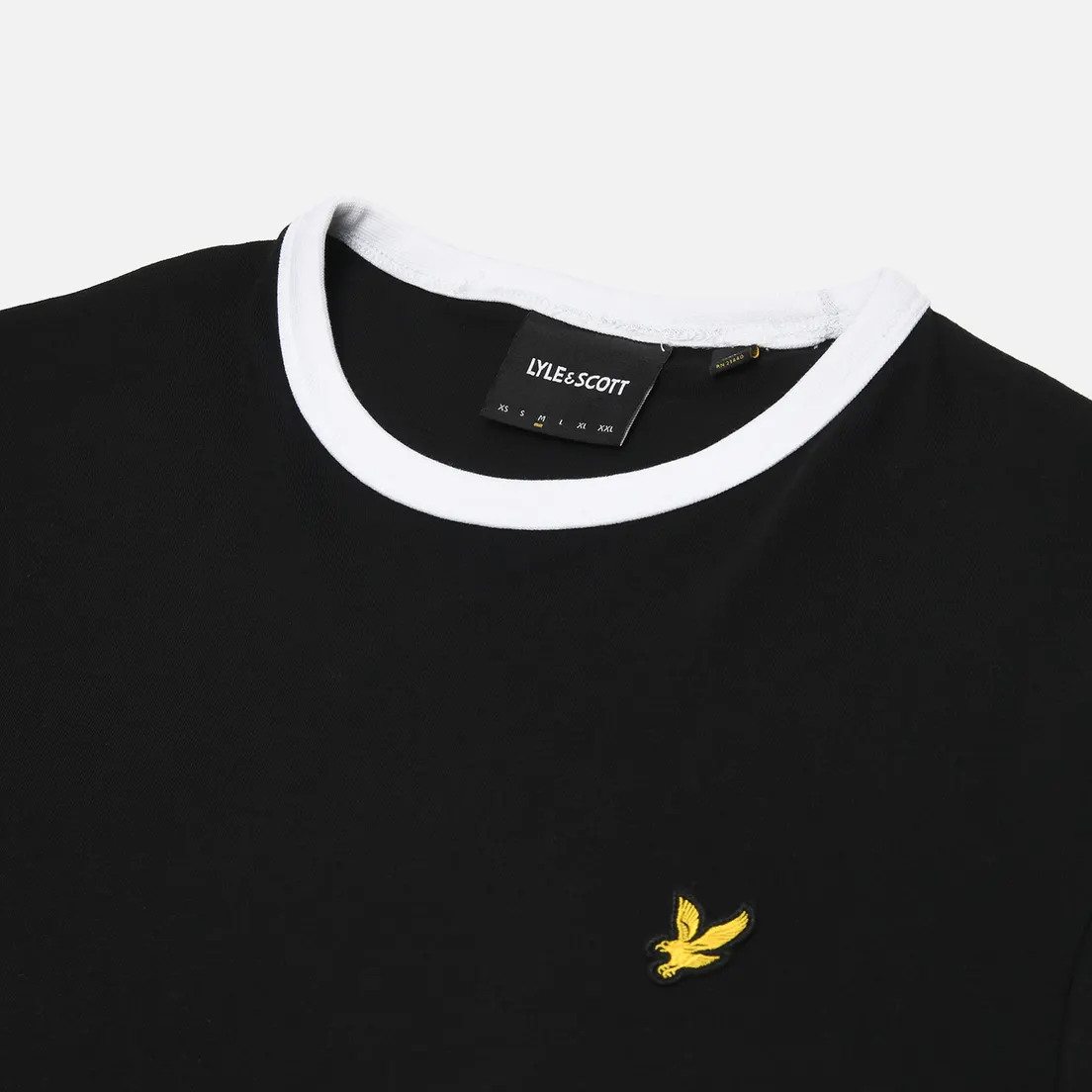 Lyle & Scott Мужская футболка Ringer Embroidered Eagle