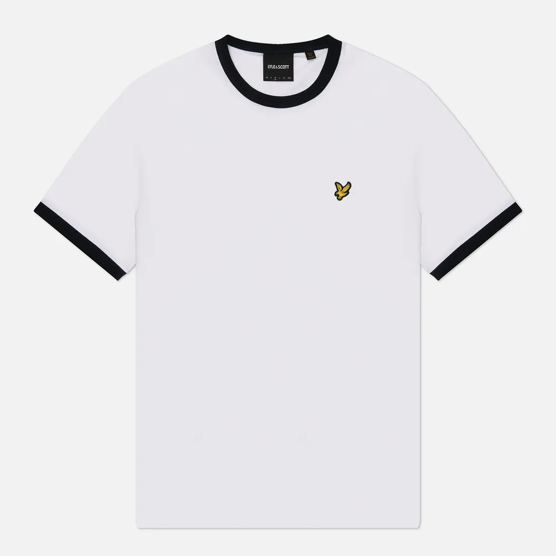 Lyle & Scott Мужская футболка Ringer Embroidered Eagle