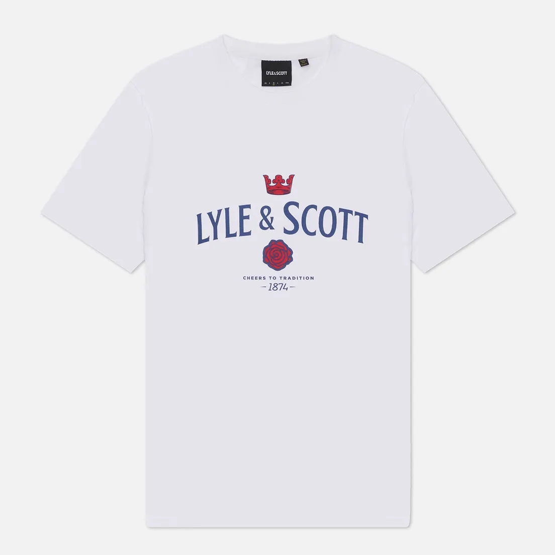 Lyle & Scott Мужская футболка Cheers To Tradition Graphic