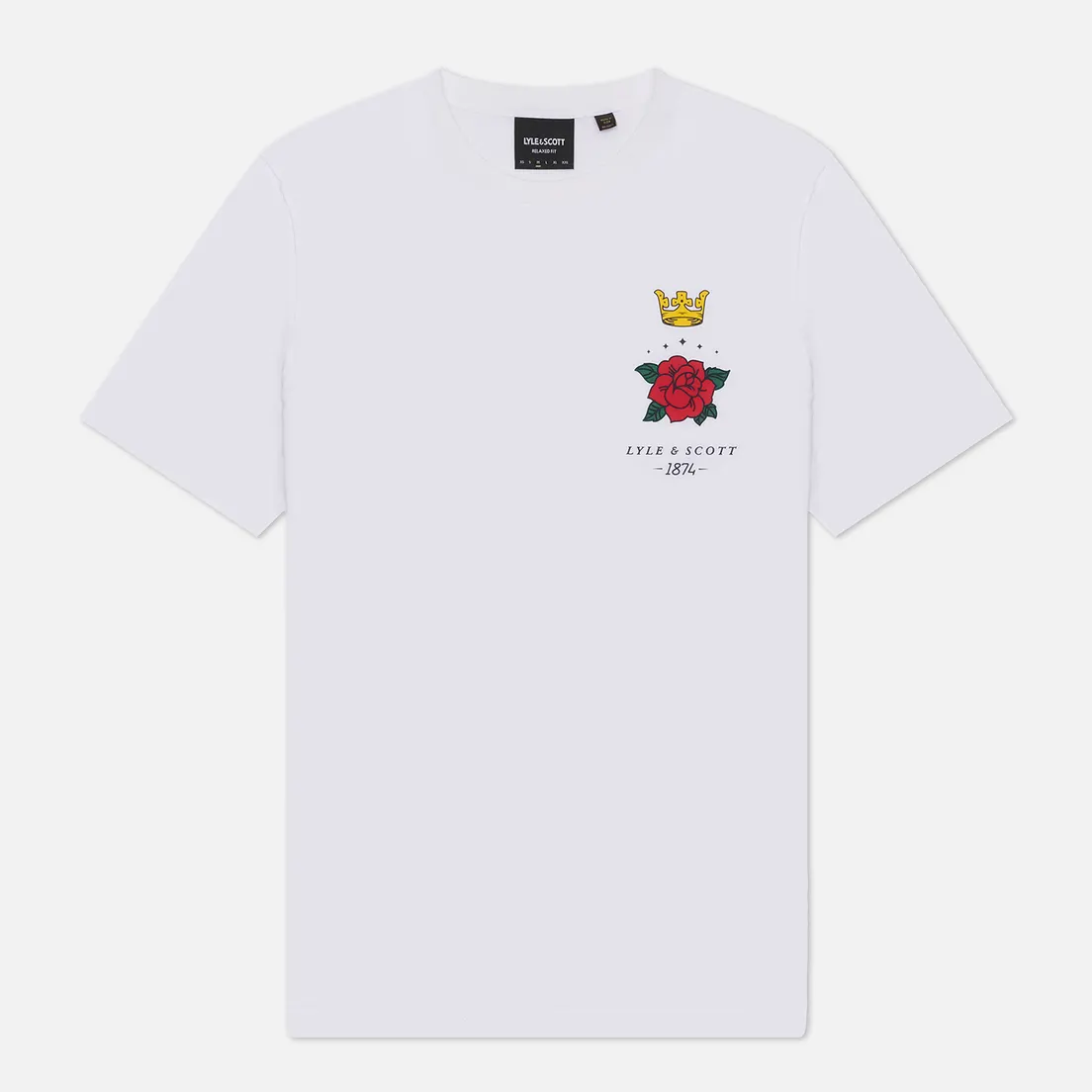 Lyle & Scott Мужская футболка Rose And Crown Graphic