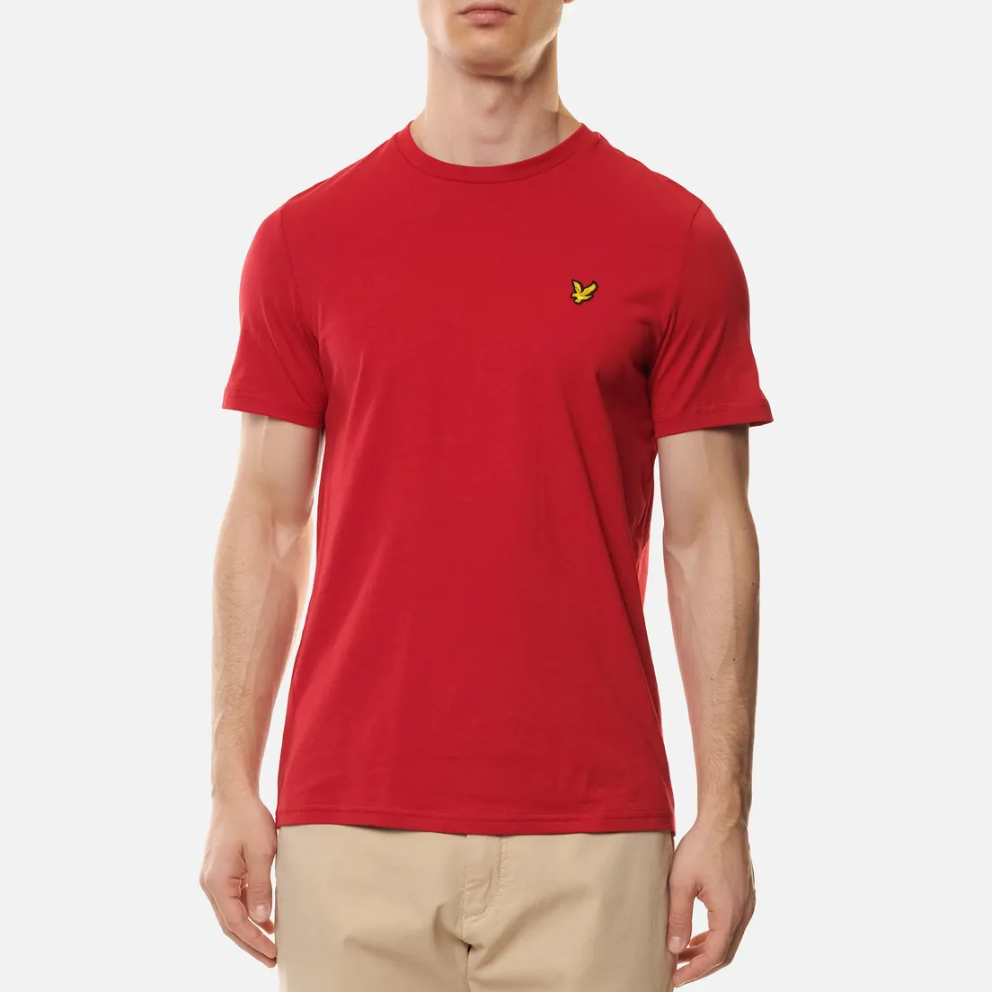 Lyle & Scott Мужская футболка Plain Crew Neck