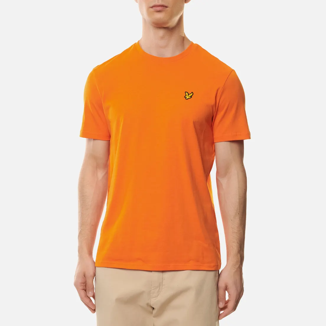 Lyle & Scott Мужская футболка Plain Crew Neck