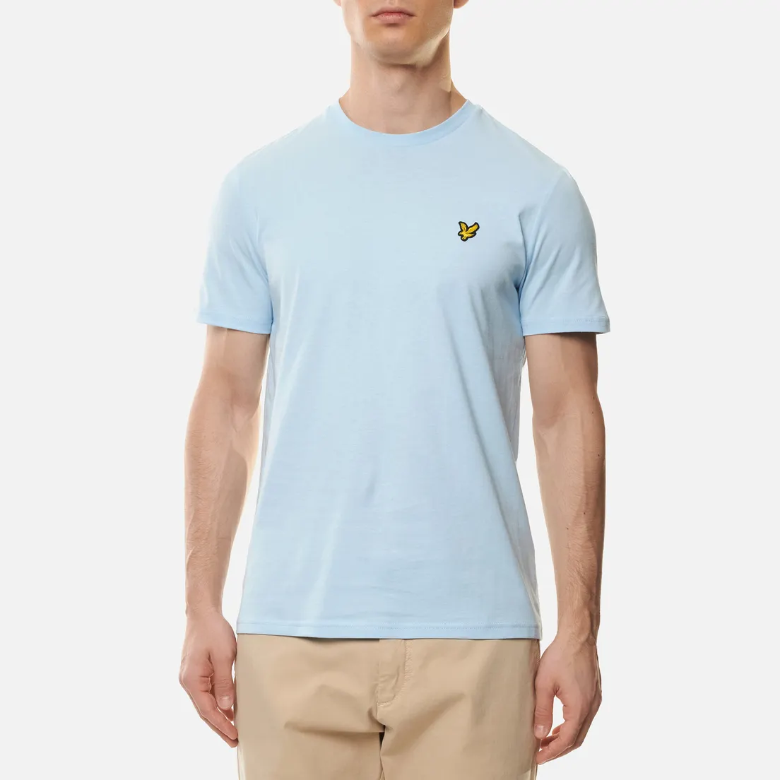 Lyle & Scott Мужская футболка Plain Crew Neck