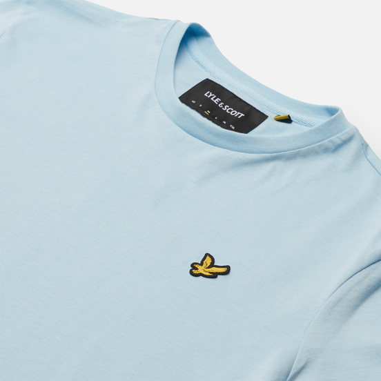 Мужская футболка Lyle & Scott Plain Regular Fit Deck Blue