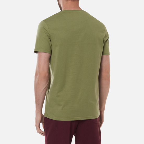 Мужская футболка Lyle & Scott Plain Regular Fit Moss